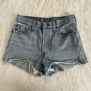 Levi's Women's 501 High Waisted Denim Jean Short Size W25